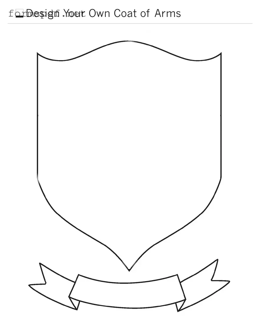 Free Coat Of Arms PDF Form