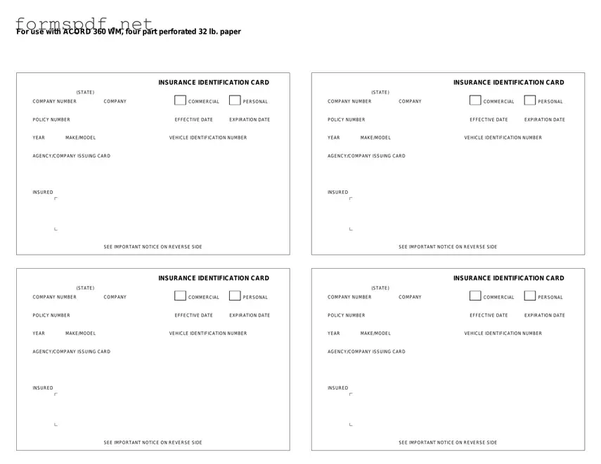 Free Acord 50 WM PDF Form