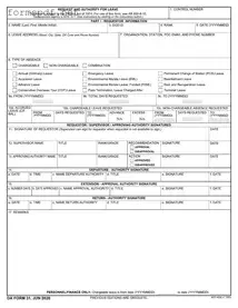 Free Da 31 PDF Form