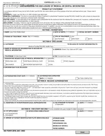 Free DD 2870 PDF Form