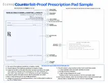 Free Prescription Pad PDF Form